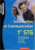 Information et communication 1e STG spécialité Gestion
