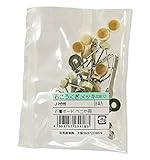 WAKI 石こう釘メッキ 袋入 Jフック付 8本入