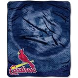 St. Louis Cardinals 50"x60" Retro Style Royal Plush Raschel Throw Blanket Warm Durability
