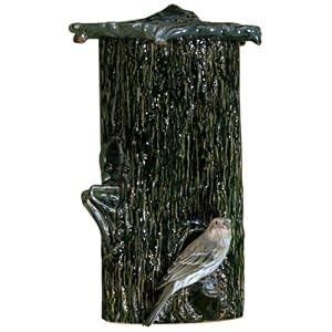 Habita Birdfeeder Tree Trunk Blue Spruce by 