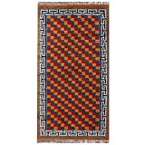 5' x 2'6" Hand-Knotted Tibetan Harmony Infinity Wool Area Rug