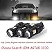 JDM ASTAR AX-2835 Chipsets 1156 1141 1073 7506 LED Bulbs for Brake Lights Tail lights Turn Signal, Brilliant Red
