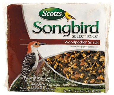 Scotts 1022825 Songbird Selections Woodpecker Snack 2-Pound