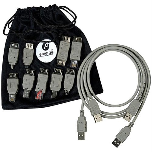 Emerge Tech ETCABLEKIT3 3' USB 2.0 Universal Cable Kit