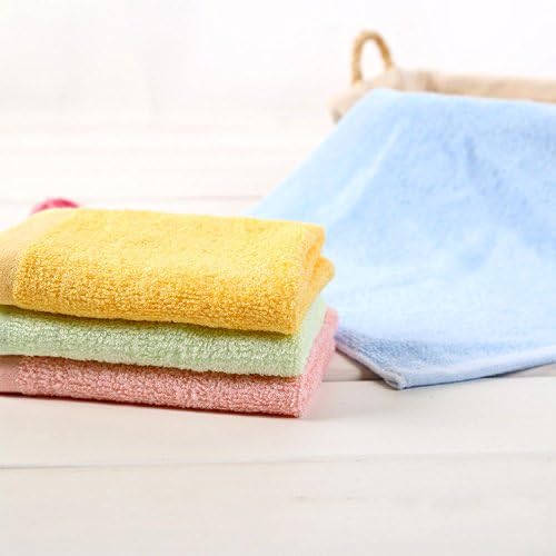 ESCENTO Soft on Skin Baby and Toddlers Bamboo Fiber Washcloth - Set of 5 - Mum and Bubs Essential