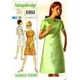 Simplicity 6968 Sewing Pattern Designer Fashion Princess Dress Size 14 - Bust 34