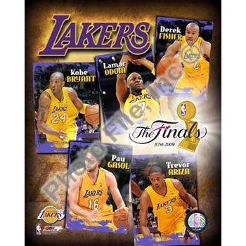 Los Angeles Lakers 2009 NBA Finals 8x10 Photo