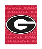 Georgia Bulldogs Classic Fleece Blanket/Throw - NCAA College Athletics