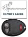 2004-2009 Chevy Colorado Three Button Keyless Entry Remote Fob Clicker (Must Be Programmed by Dealer or Locksmith) + Free eKeylessRemotes Guide