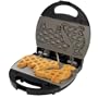 Sunbeam 3864 Nonstick Waffle and Sandwich Maker with 3 Removable Plates