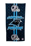 Carolina Panthers Fiber Reactive Beach Towel