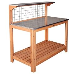 Habau 695-FSC Gartentisch mit verzinkter Arbeitsplatte
