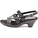 Easy Street Panama Open Toe Synthetic Sandals