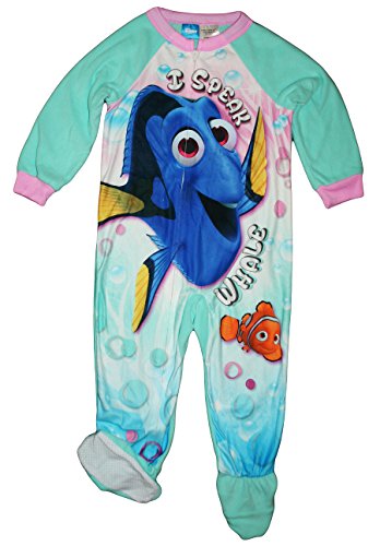 Disney Finding Dory Little Girls Toddler Footed Blanket Sleeper Pajama
