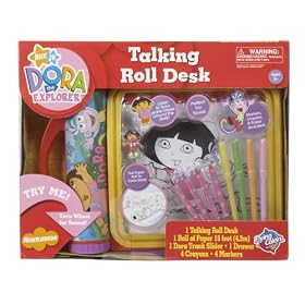 Jakks - Dora Talking Roll Desk by Jakks Pacific