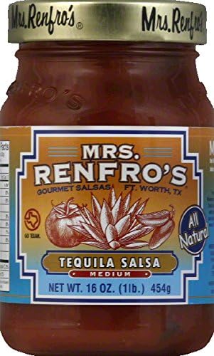 Mrs. Renfro's Tequila Salsa, 16 oz (6 Pack)
