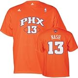 Steve Nash Phoenix Suns Kids 4-7 Orange Jersey Name And Number T-Shirt
