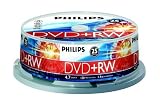 25 pack philips 4 speed dvd+rw discs