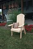 Outdoor Upright Adirondack Chair - PAINTED- Amish Made USA -Tropical Lime