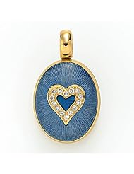 Victor Mayer 18K Gold Locket - 1 Inch Wide x 1 3/4 Inch Tall
