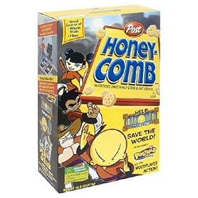 Post Honeycomb Cereal, 14.5-Ounce Boxes (Pack of 5)