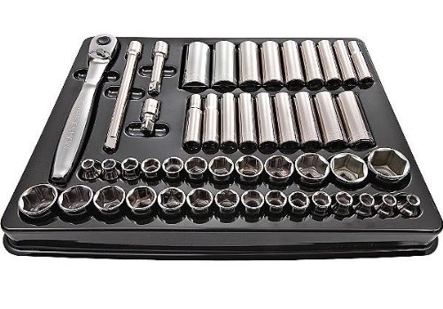 Craftsman 49 Piece Std/Met 3/8-Inch Drive Socket Wrench Set #34271 On Sale