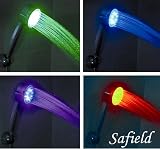 Colour Changing LED Chrome shower head light