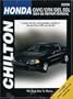 Honda Civic, CRX, and Del Sol, 1984-95 Repair Manual (Chilton Automotive Books)