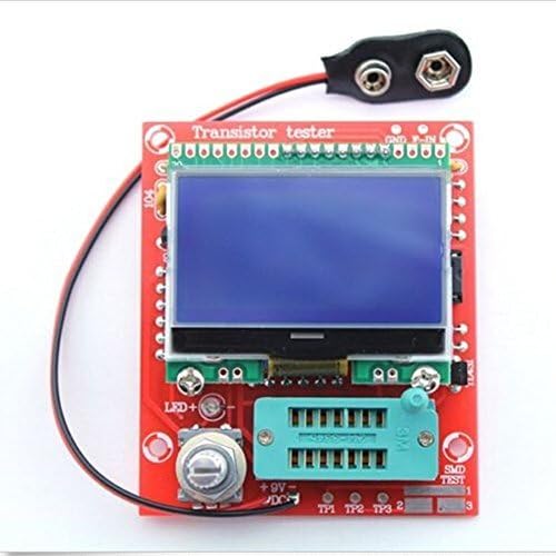 DIY M12864 Graphics Version Transistor Tester Kit LCR ESR PWM by Mega Save