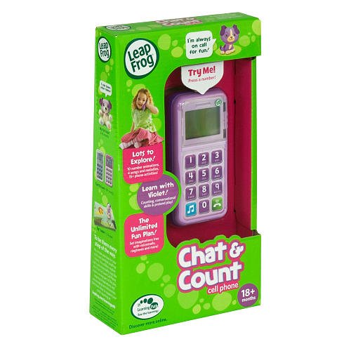 LeapFrog - Chat & Count Phone Violet