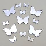 Butterfly Big Wings Mirrors Bundle 5 x 4cm and 8 x 2cm