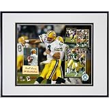 Photo File Green Bay Packers Brett Favre Scrapbook Framed Photo