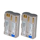 CANON BP-511 / BP-508 / BP-512 / BP-522 Equivalent Li-Ion Battery 2-Pack For EOS / Optura / PowerShot Series Cameras & Camcorders