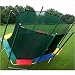 9 x 14 ft. Rectagon Trampoline with Enclosure Pad Color: Green