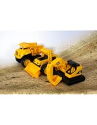 From Amazon.com. Click for details:
 Toy: Toy State CAT Tough Tracks, 3-Pack - Toy State Toy: Toy State CAT Tough Tracks, 3-Pack - Toy State
