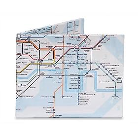 The Underground London Tyvek Mighty Wallet - 8x10 cm