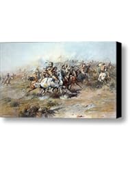 The Custer Fight, The Battle Canvas Print / Canvas Art - Artist Everett