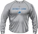 Detroit Lions -Grey- Speedwick Performance Long Sleeve Shirt