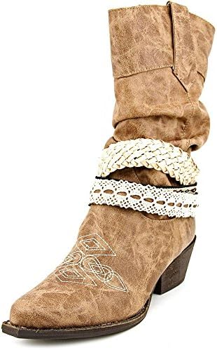 Womens Coconut Sarine Crochet Accent Boot (6.5)