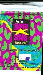 ProSet Super Stars MusiCards Pack - 10 photocards per pack - With facts about your favorite rock, pop, rap stars