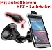 YAYAGO KFZ Halter ***VIBRATIONSFREI*** KFZ Halterung 360 grad drehbar für Ihr Sony Xperia Arc S KFZ Halter Autohalterung + Kfz Ladekabel MIT AUFROLLFUNKTION für Ihr Sony Xperia Arc S inkl. dem Original YAYAGO Clean-Pad