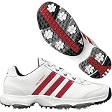 adidas University Golf Shoe - (Run White/University Red) -SAVE!