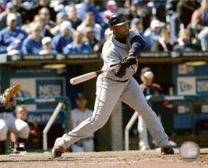 Gary Sheffield Tigers Batting 8x10 Photo