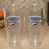 Tervis Tumbler Oklahoma City Thunder 24Oz Insulated Tumbler - 2 Pack