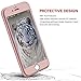 iPhone 7 case,360 Degree All-around Full Body Utral thin Fit Case cover with Tempered Glass Screen Protector Ultra slim Light Weight Hard Snap-On for Apple iPhone 7 4.7 inch(rose gold)