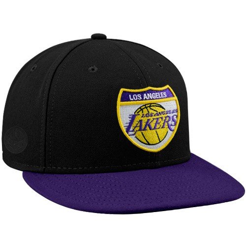 Cheap NBA New Era-ESPN Los Angeles Lakers Black Team Roads Premium Fitted Hat