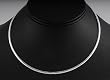 Sterling Silver Necklaces - Length: 16,18", Thickness: 2mm