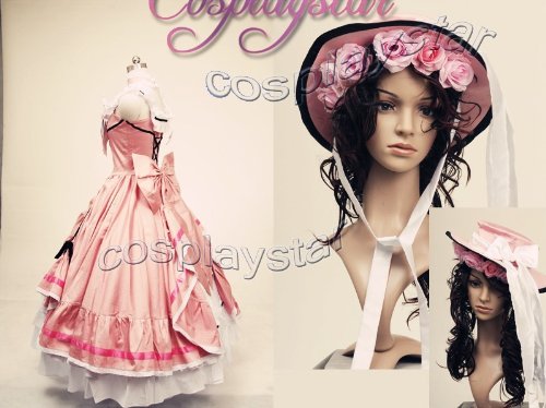 Black Butler Costume Kuroshitsuji Ciel Cosplay Dress FULL Set Tailor Made Any Size