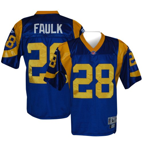 Reebok St. Louis Rams Marshall Faulk Youth Retired Premier Throwback Jersey Small