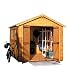 Kitchen & Housewares : 3.05m x 4.88m (10' x 16') Waltons Groundsman Apex Double Door Workshop